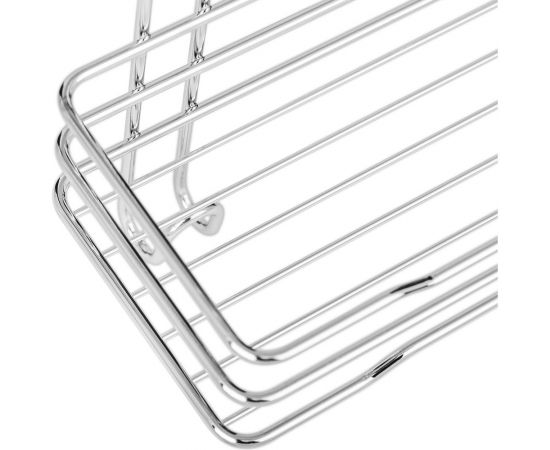 Полка ЧМЗ Стамбул настенная, прямоугольная, 3 яруса 501-003-01 – изображение 6