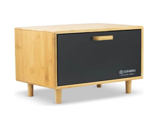 Хлебница с крышкой EDENBERG бамбук, нержавеющая сталь EB-124М – изображение 7