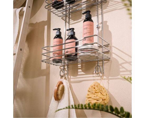 Полка ЧМЗ Стамбул настенная, прямоугольная, 3 яруса 501-003-01 – изображение 9