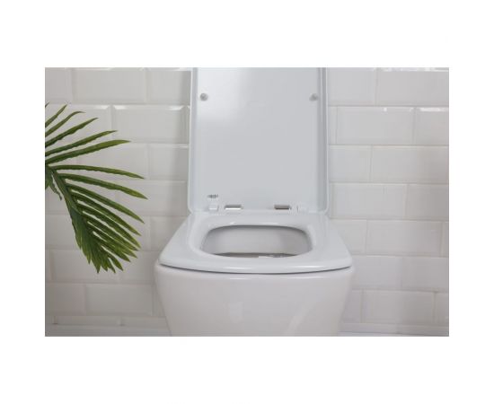 Комплект Creavit tetra dpl lift, унитаз, инсталляция, кнопка хром глянец 3265301 – изображение 10