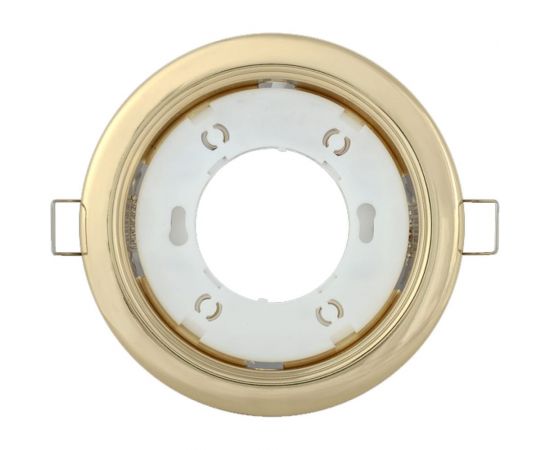 Встраиваемый светильник IEK под лампу GX53, золото LUVB0-GX53-1-K22 