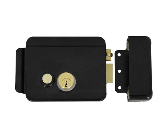 Электромеханический накладной универсальный замок ACCORDTEC дверь наружу, внутрь AT-EL101B 