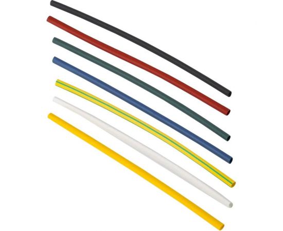 Набор ТТУ IEK нг-ls 2/1мм l=100мм 7 цветов 21шт/упак UDR10-002-001-021-S 