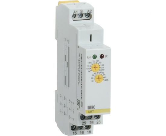 Реле задержки включения IEK ORT. 2 конт. 12-240 В AС/DC ORT-A2-ACDC12-240V 