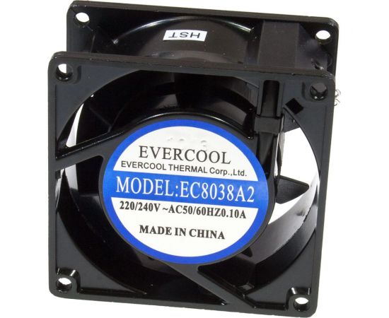Осевой вентилятор охлаждения EVERCOOL 80x80x38 220b EC8038A2HST 