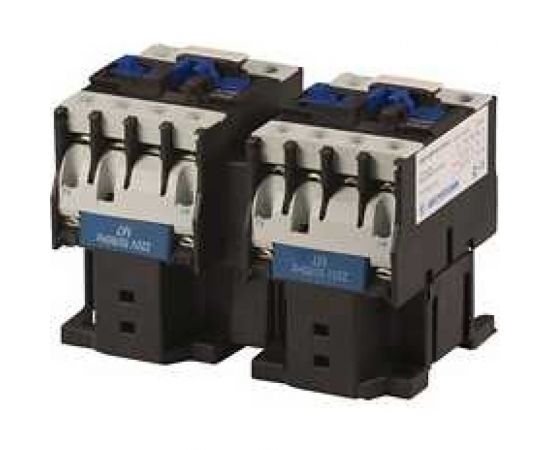 Электромагнитный пускатель Электротехник ПМЛ-2501 УХЛ4 Б, 220В/50Гц, 2р, 25А, реверсивный, без реле, IP00 ET515400 