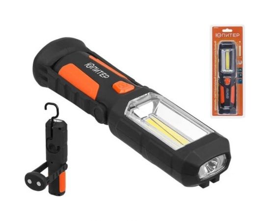 Светодиодный многофункциональный фонарь ЮПИТЕР 3Вт+1Вт 3хAA JP1041 