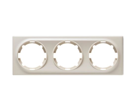 Тройная рамка OneKeyElectro цвет бежевый 1E52301301 2172807 