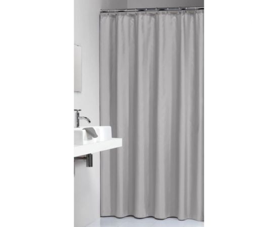 Штора для ванной с утяжелителем PRIMANOVA PREMIUM 180x200, PLE, серый DR-60060 