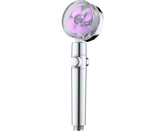 Душевая лейка ARGO turbo, фиолетовый, с фильтром, блистер 43990 