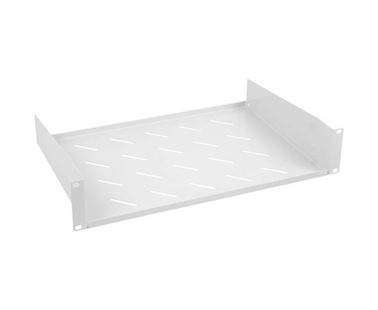 Полка Cabeus перфорированная, консольная, 2U, глубина 315 мм, SH-J017-2U-315 