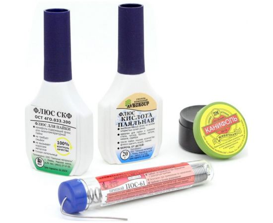 Набор для пайки 0: Паяльник 60вт., подставка, флюс, канифоль, кислота, припой, лупа третья рука, подсветка Pro Legend PL4437_60 – изображение 2