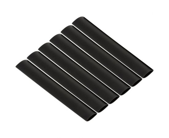 Набор термоусаживаемых клеевых трубок TDM ""Моноцвет, черный 12,7/4,3 "" SQ0548-3208 – изображение 2