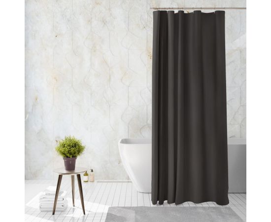 Штора для ванной Аквалиния Peva (черная) 1,8x2,0 PE1148E – изображение 2