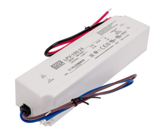 Источник питания Mean Well AC/DC LPV-100-24 Т00301428 – изображение 2