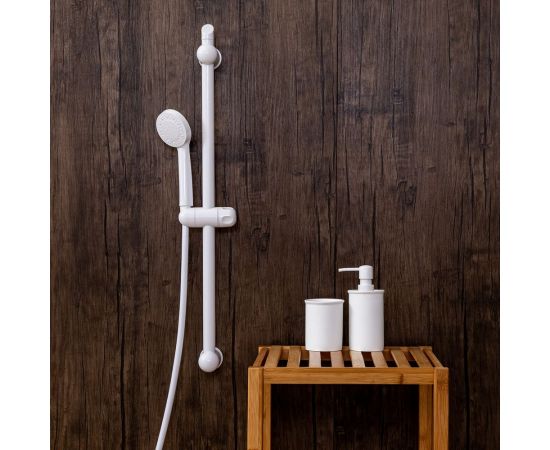 Полимерный душевой гарнитур, белый OneLife OL11w – изображение 2