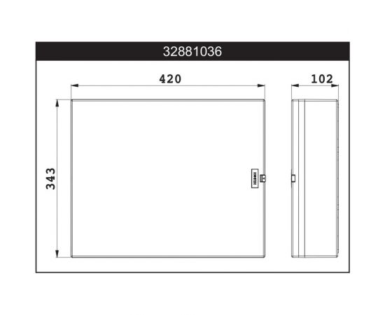 Бокс для открытой установки Nilson ЩРН 36 QUANTUM 32881036 – изображение 2