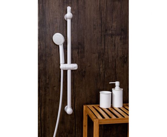 Полимерный душевой гарнитур, белый OneLife OL11w – изображение 3