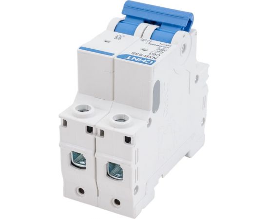 Автоматический выключатель CHINT NXB-63S 2P 63А 4.5kA характеристика C R 296794 – изображение 3