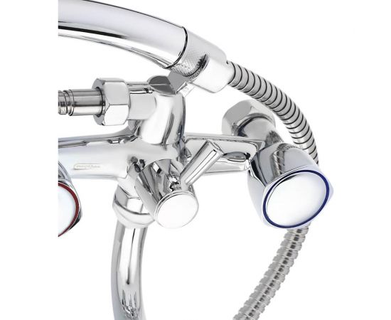 Смеситель для ванны с душем СоюзКран круглый излив 30см, 1/2, хром, цинк, SK08-S237 566-234 – изображение 3