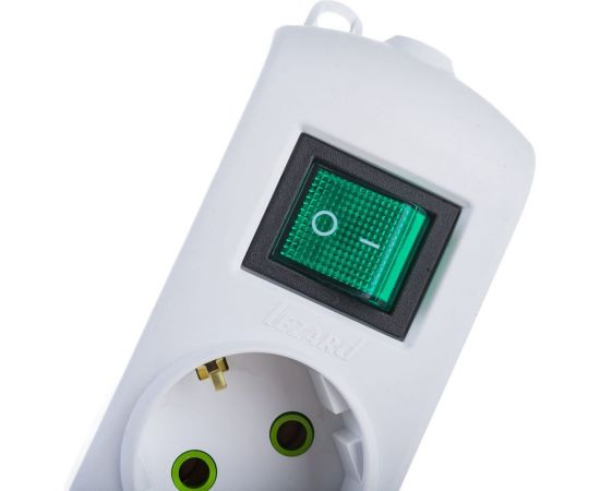 Колодка Lezard LETITIA с заземлением 3 входа с выключателем c USB разъёмом 721-0300-302U – изображение 3