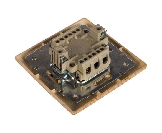 Переключатель Intro 410311 10А 250В, СУ, Solo, сосна Б0043283 – изображение 3