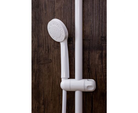 Полимерный душевой гарнитур, белый OneLife OL11w – изображение 4