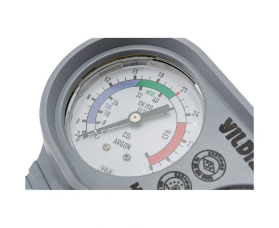 Редуктор аргоновый/углекислотный (0-22.5 л/мин) GAZ YILDIZ 5442S-RU – изображение 4