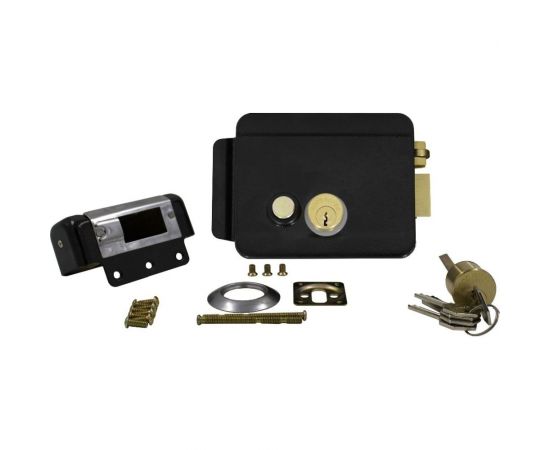 Электромеханический накладной универсальный замок ACCORDTEC дверь наружу, внутрь AT-EL101B – изображение 4