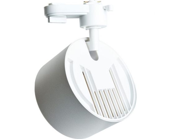 Трековый однофазный светильник на шинопровод FERON AL166 под лампу GX70, белый, 48544 – изображение 4