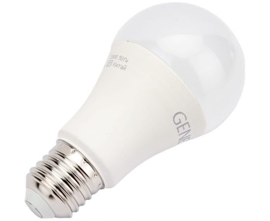 Светодиодная лампа GENERICA A60 груша 20Вт 230В 6500К E27 LL-A60-20-230-65-E27-G – изображение 4