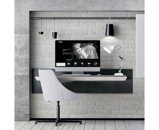 Настольный светильник Gauss модель GTL003 60W 220-240V E27 белый струбцина и основание 1/12 GT0031 – изображение 6