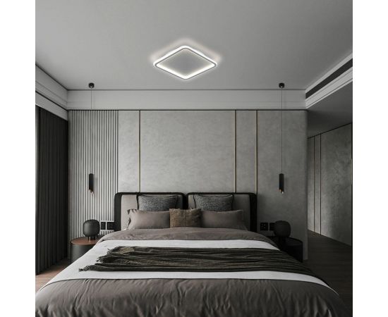 Потолочный светильник FERON ML1828 на подвесе MR16 35W 230V, черный, золото 55x200, 48043 – изображение 8