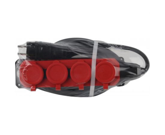 Силовой удлинитель ЭРА UK4e3x1,55mIP44(KG) с заземлением, 4 розетки, каучук, 5м, КГ 3x1,5мм2 IP44 Б0057585 – изображение 9