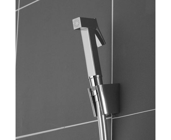 Смеситель с гигиеническим душем ROSE белый/хром ROSE R105C – изображение 9