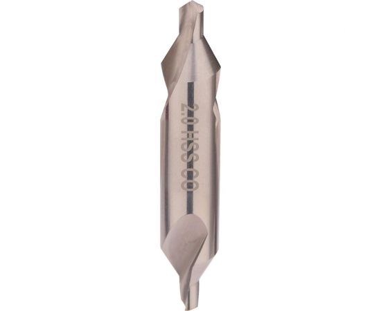Сверло центровочное тип А 2.0x40.0x5.0 мм DIN333 HSSE-Co5 H-Tools 11-036-LC006 