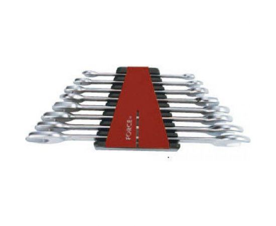 Набор гаечных рожковых ключей 8 предметов 6-22мм FORCE 5084 
