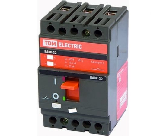 Автоматический выключатель TDM ВА88-32, 3Р, 125А, 25кА SQ0707-0009 