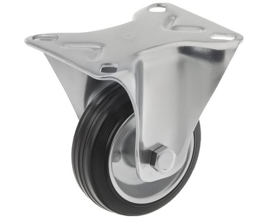 Колесо промышленное усиленное 80 мм неповоротное с площадкой FRC 93 А5 1000478 