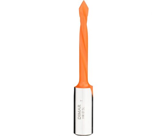 Сверло сквозное левое (5x40х70 мм; хвостовик 10x25 мм присадка) Dimar 2016157 