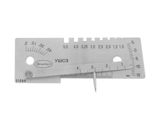 Универсальный шаблон сварщика УШС-3 с поверкой Элитест 00107396п 