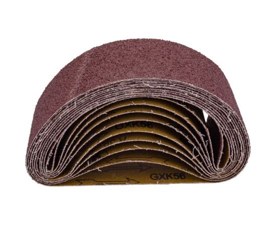 Лента шлифовальная (10 шт; 75х533 мм; P36) ПРАКТИКА 038-418 