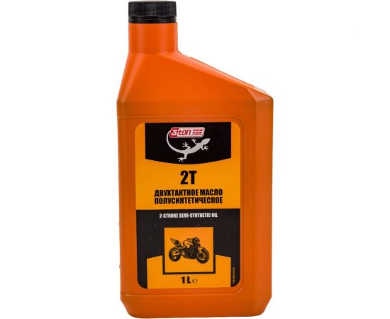 Масло двухтактное полусинтетическое ТМ-102 SUPER 2Т 1 л 3ton 40243 