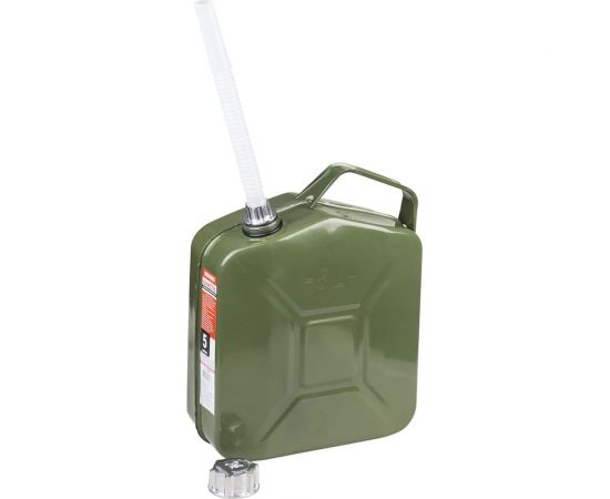 Канистра металлическая вертикальная 5 л, резьбовая крышка SKYWAY S02601010 