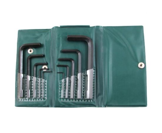 Набор ключей CNIC шестигранных из 10шт 1,5; 2; 2,5; 3; 4; 5; 5,5; 6; 8; 10мм СrV 2418 48770 