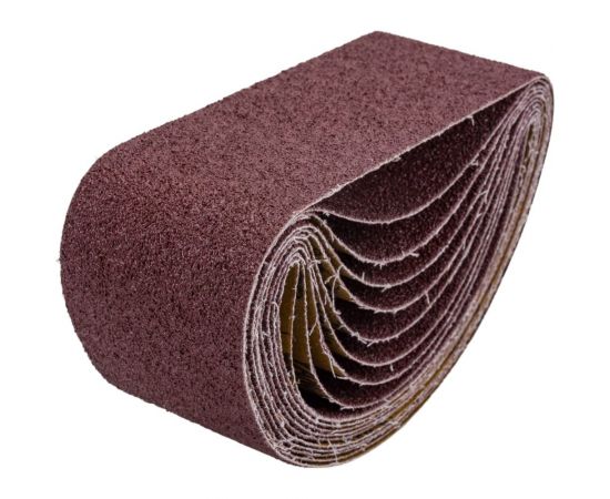 Лента шлифовальная (10 шт; 75х533 мм; P36) ПРАКТИКА 038-418 – изображение 2