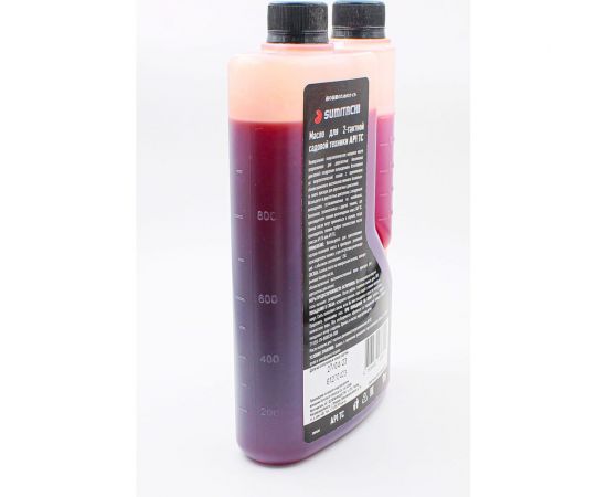 Моторное масло 2Т API TC для садовой техники 1 л SUMITACHI Sumсадтехник – изображение 2