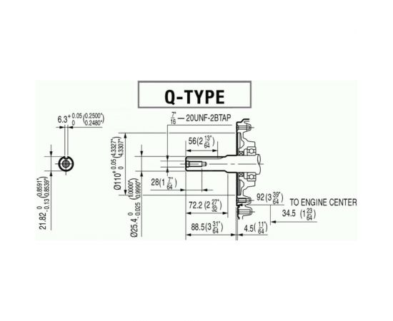 Двигатель бензиновый GX 270 (9 л.с.; Q-тип) Grost 109852 – изображение 2