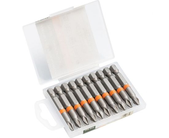 Биты (10 шт; PH2х50 мм; 1/4"") Дело Техники 790225 – изображение 2