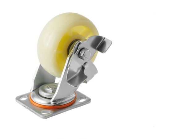 Колесо большегрузное нейлоновое 125 мм поворотное с площадкой SCdbn55 А5 1000232 – изображение 3